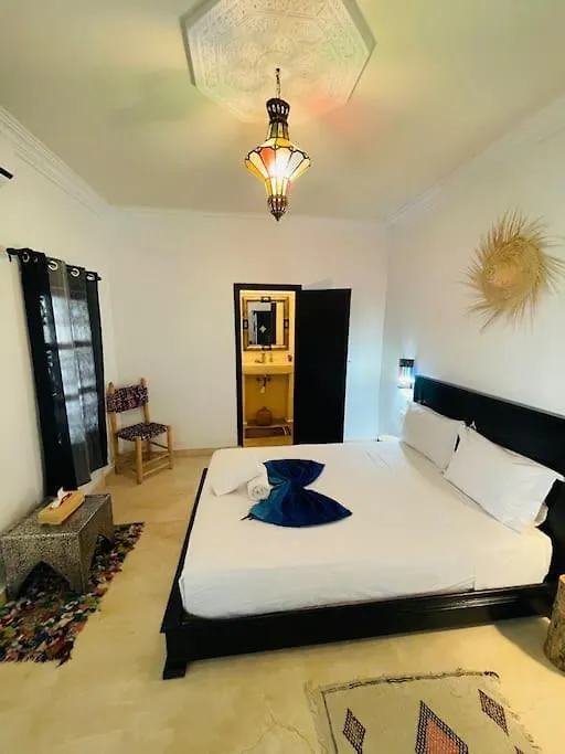 מרקש Villa Privee 6 Chambres Avec Piscine Chauffee En Option Sans Vis-A-Vis מרוקו