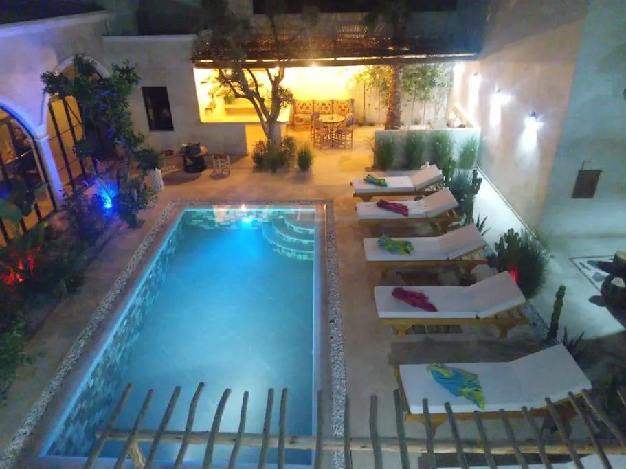 מרקש Villa Privee 6 Chambres Avec Piscine Chauffee En Option Sans Vis-A-Vis מרוקו